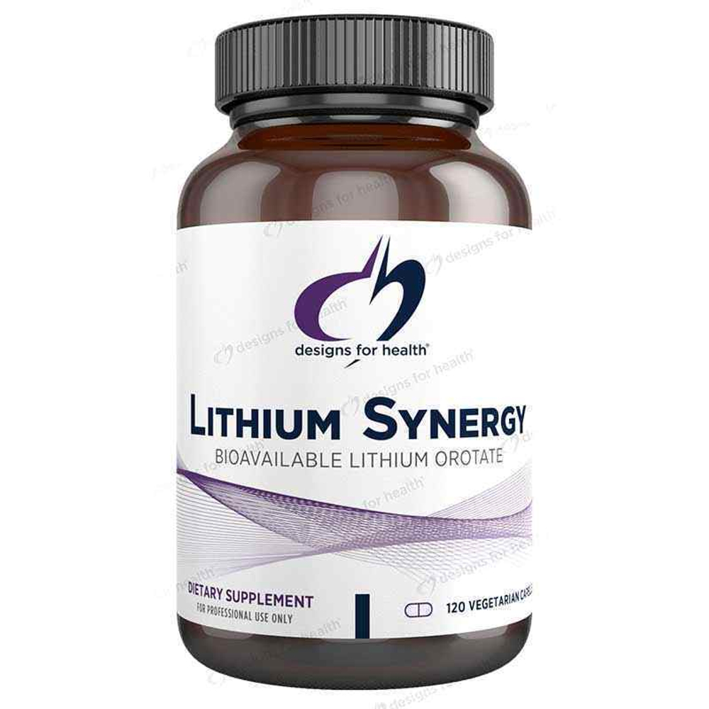 Designs For Health - Lithium Synergy - 120 capsules