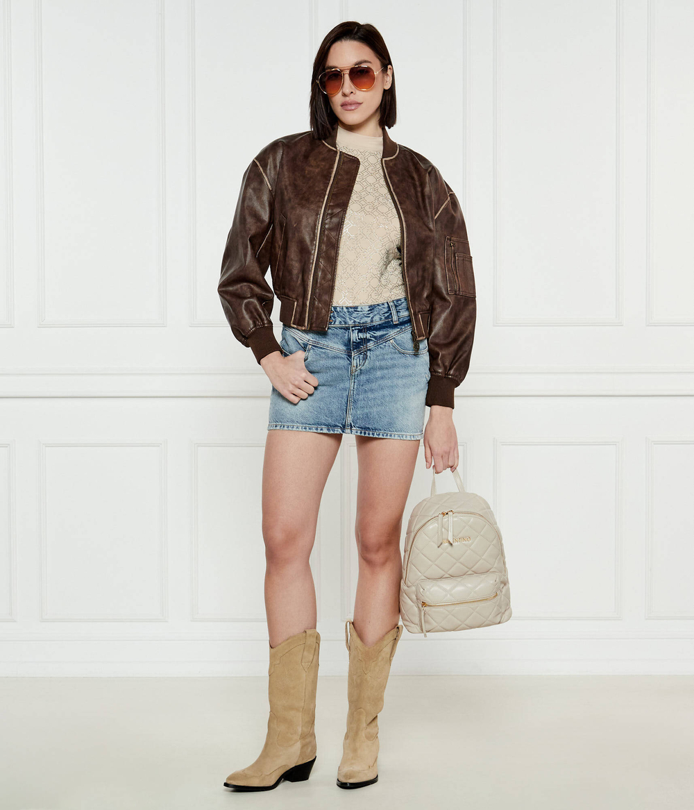 Джинсовая юбка NANI GUESS - голубой(W5RD96 D5LR1)