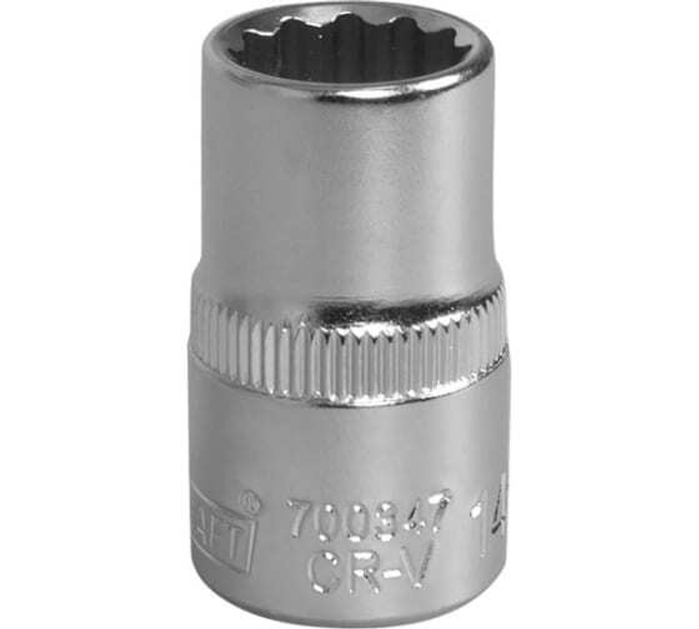 Головка торцевая 12 граней 1/2 Kraft (14мм)
