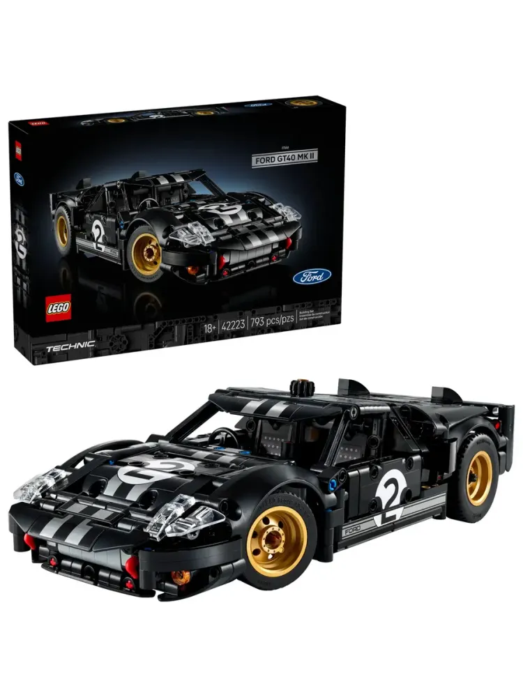Конструктор Technic 42223 Гоночный автомобиль Ford GT40 MKII