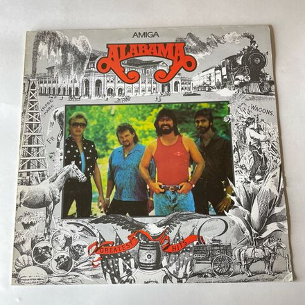Винтажная виниловая пластинка LP Alabama Greatest Hits (ГДР 1990)