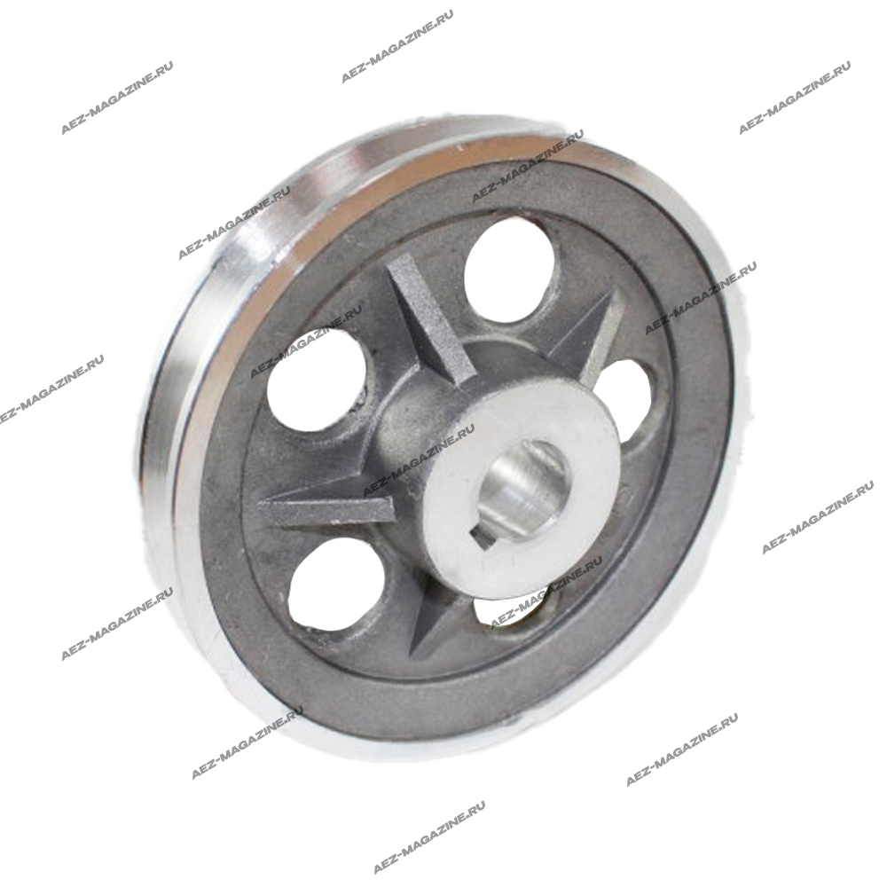 малый шкив для компрессора 120мм х 19