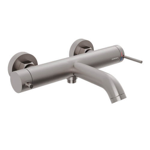 Смеситель для ванны и душа Abelsberg Fluida ERF22516BN, титан