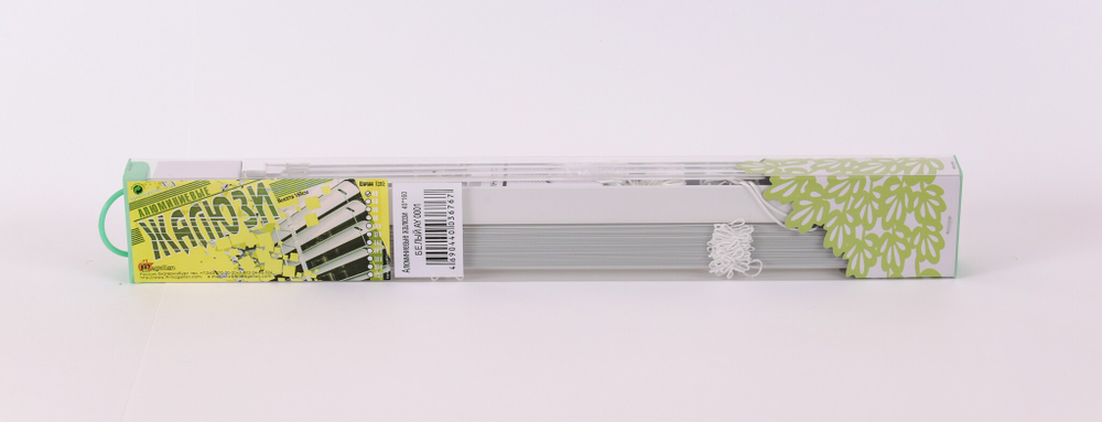 Жалюзи алюминиевые, цвет белый