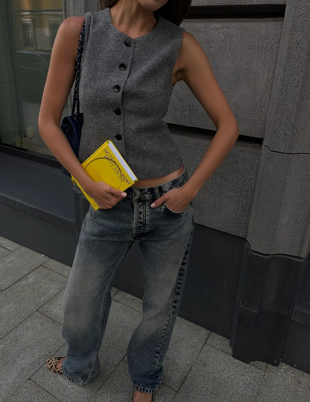 Джинсы boyfriend vintage