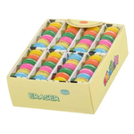 Ластик Basir, фигурный, серия "Макарунс", цветной корпус, разборный, в пластиковой упаковке