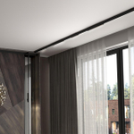 358543 SHINO NT21 072 черный Трековый светильник для низковольного шинопровода IP20 LED 4000K 12W 48V FLUM