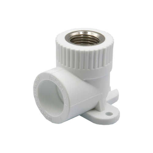 Уголок комб. вн 25х1/2'' с креплением EVER® plast БЕЛЫЙ (Россия)