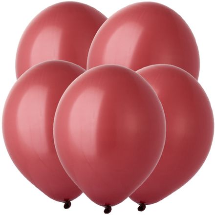 Шары "Бургундия" 30/35 см (летают от 3-х дней)