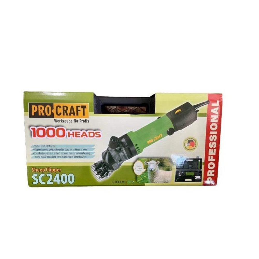 Машинка для стрижки овец Procraft SC2400