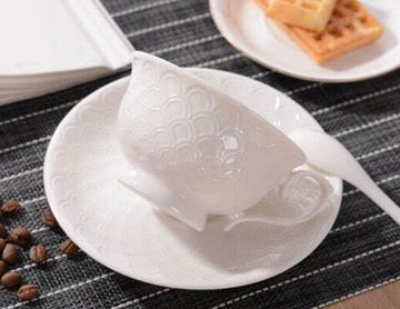 Чайная пара "Чешуйки", 220 мл