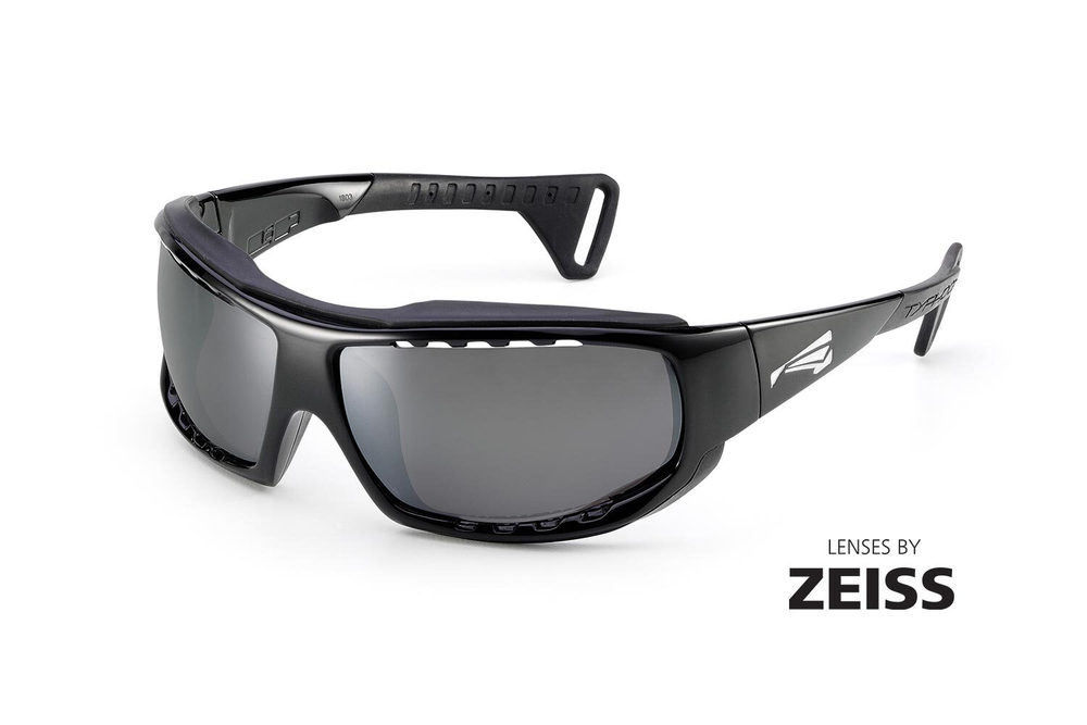 Спортивные очки LiP Typhoon / Gloss Black - Black / Zeiss / PA Polarized / Methane Smoke