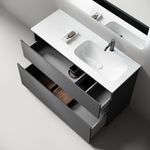 Тумба напольная Sancos Folk Floor правая 1190х445х850, c двумя ящиками оснащенными доводчиками, Grey soft, арт.FL120FRGS