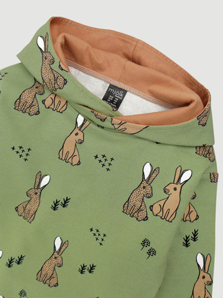 Худи Mjölk Зайцы, без кармана