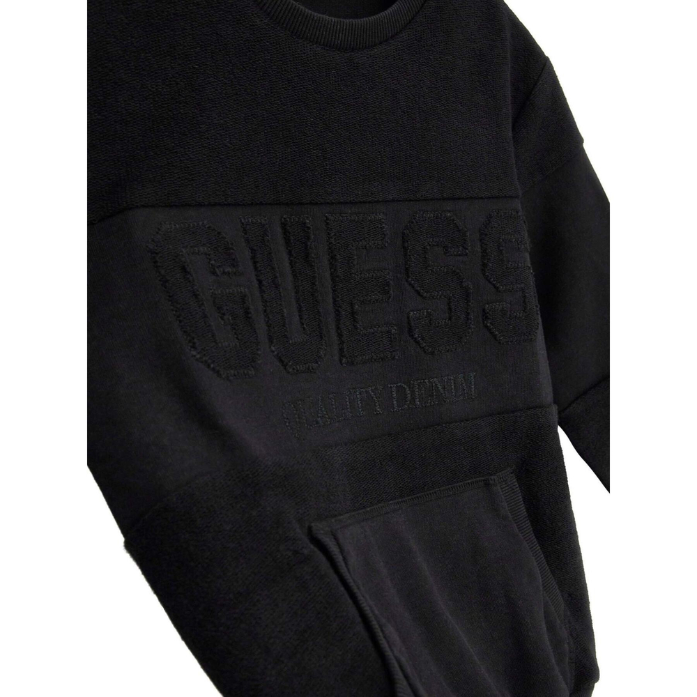 Свитшот GUESS Черный/Аппликация: махровый GUESS Мальчик