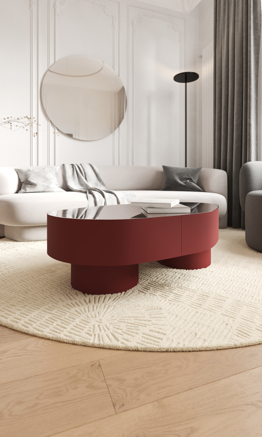 Стол Енисей 110 Красный