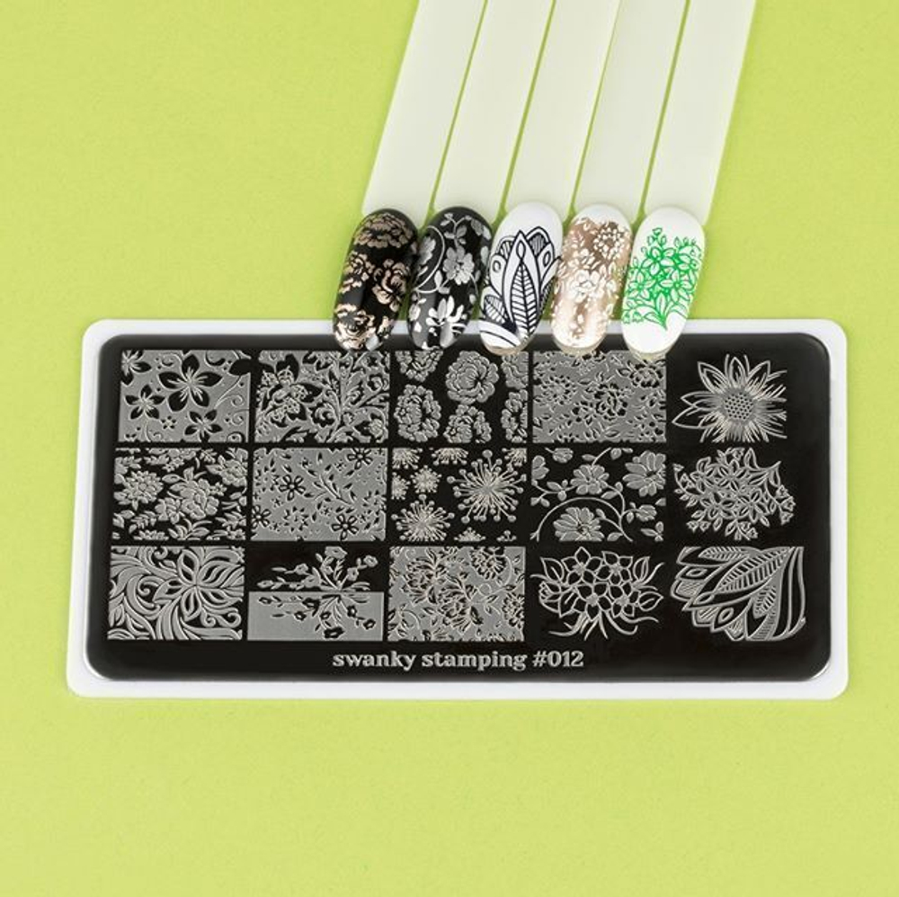 Пластина Swanky Stamping 012