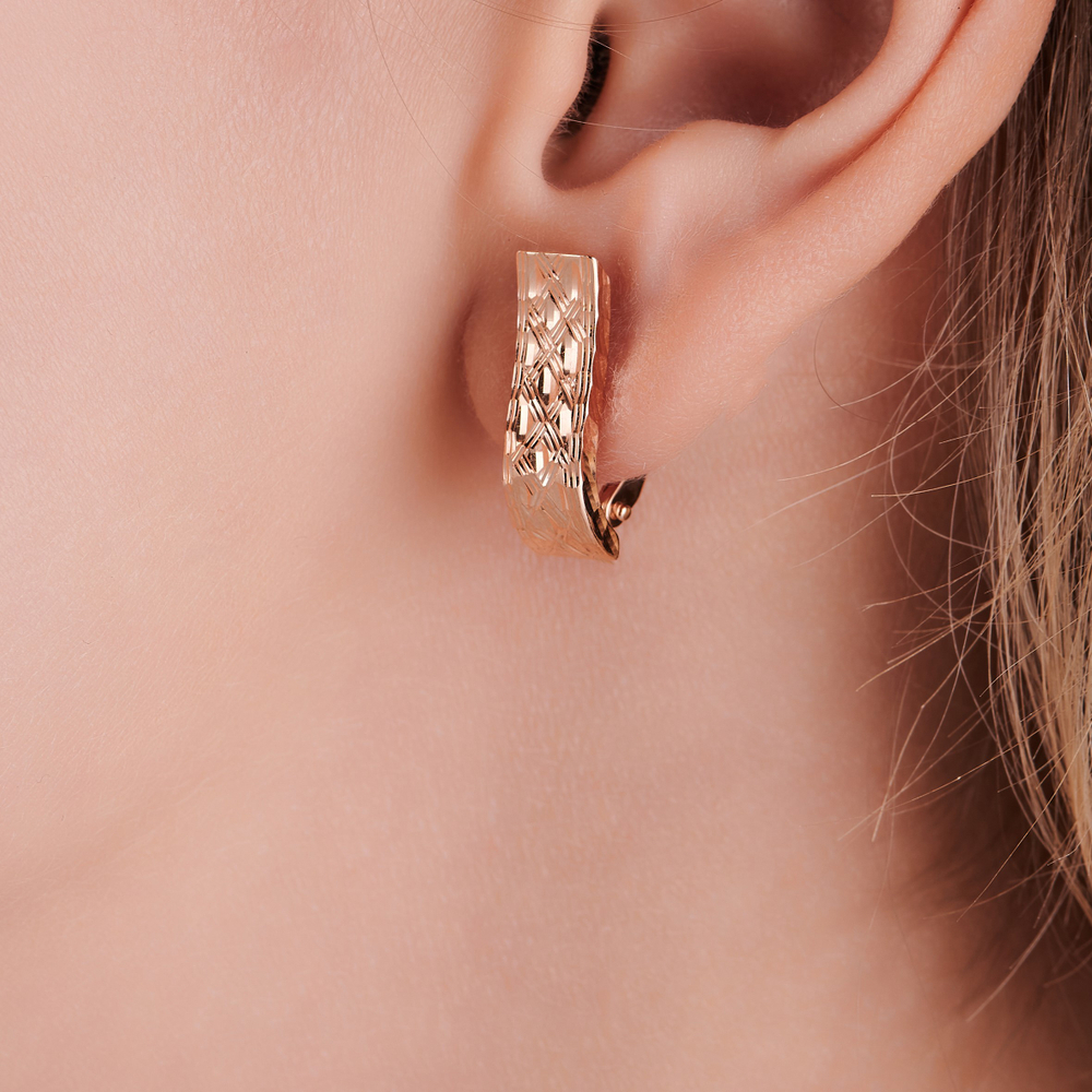 Серьги Солнечные грани