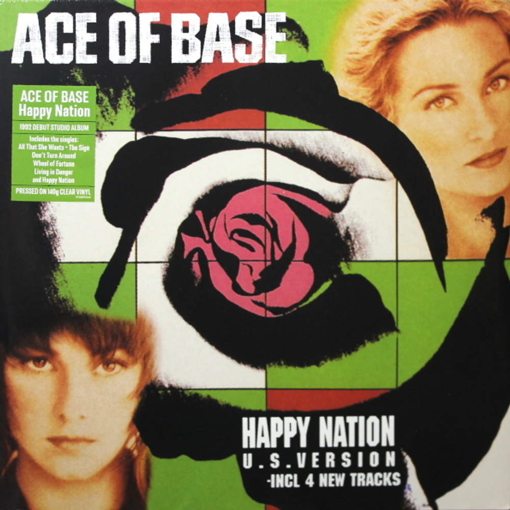 Ace Of Base / Happy Nation (Clear Vinyl)(LP)