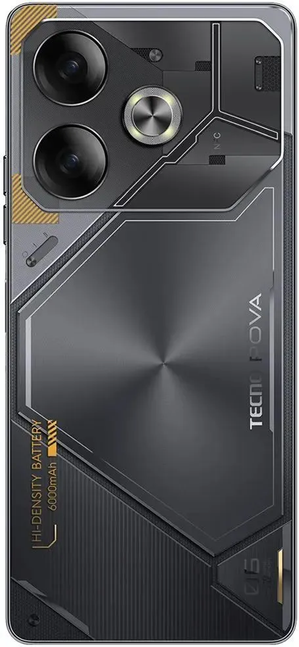 Смартфон TECNO POVA 6 12/256GB Meteorite Gray