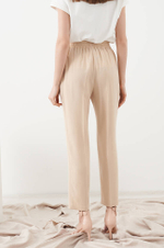 3981 Брюки женские (бежевый.)