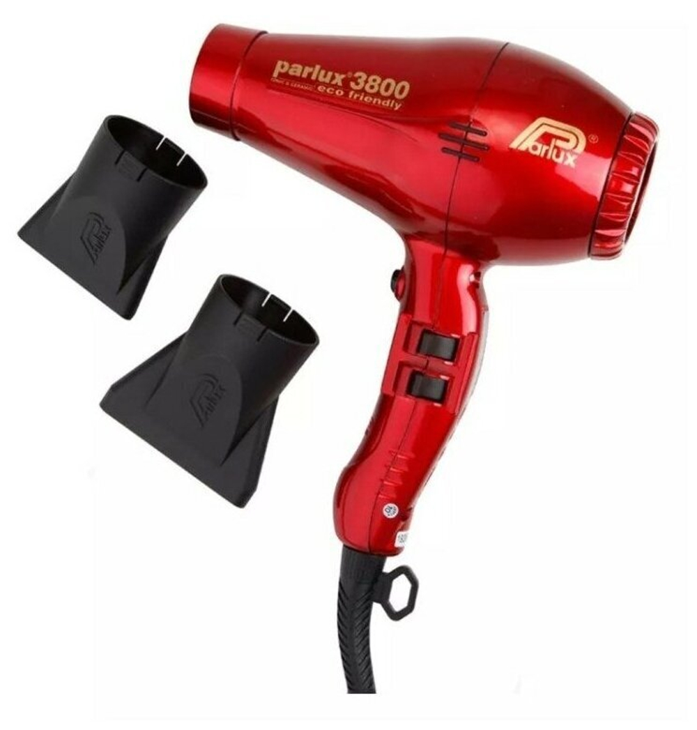 Фен Parlux 3800 Eco Friendly Красный