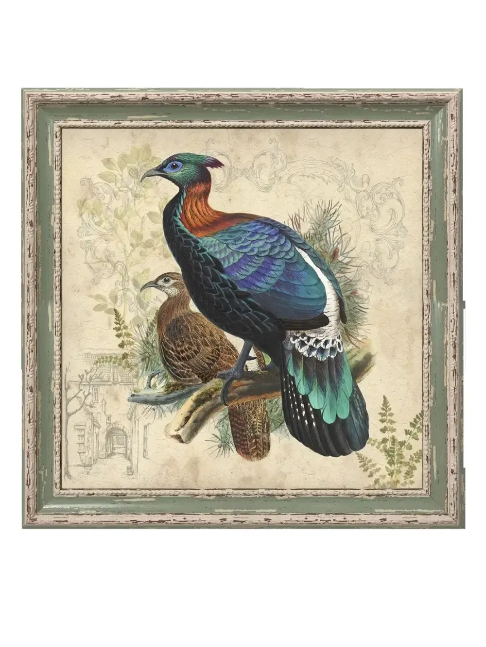 Картина на стену интерьерная на холсте 34*34 см