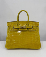 Сумка Hermes из кожи крокодила 25 см, арт. 466225044