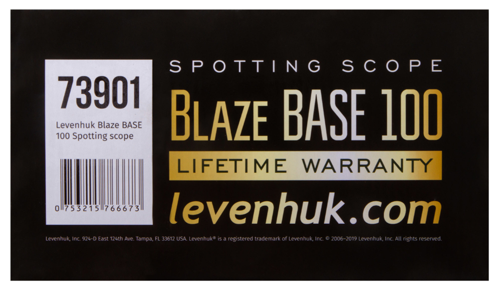 Зрительная труба Levenhuk Blaze BASE 100