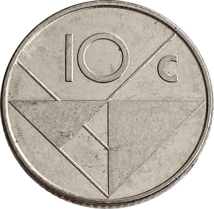 10 центов 1986-2018 Аруба
