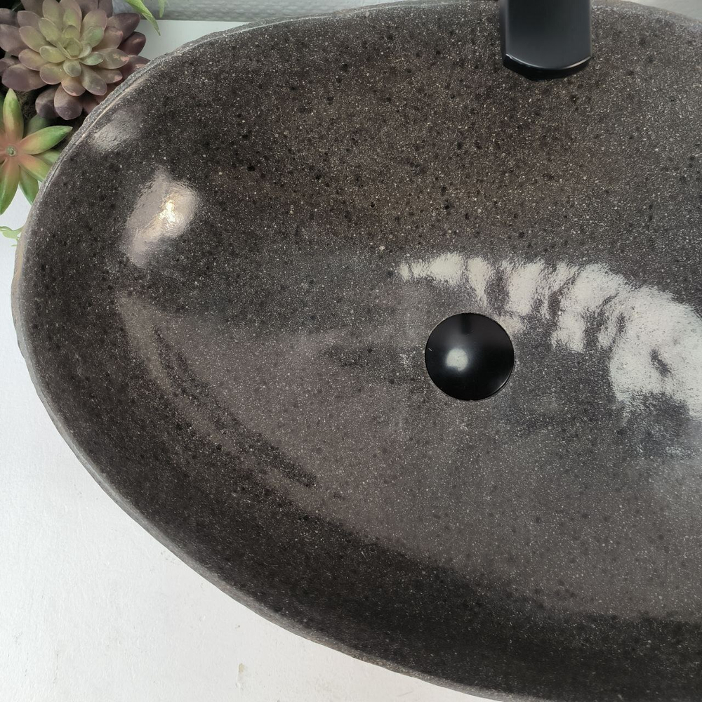 Раковина из речного камня RS-65249 57*42*16 0862