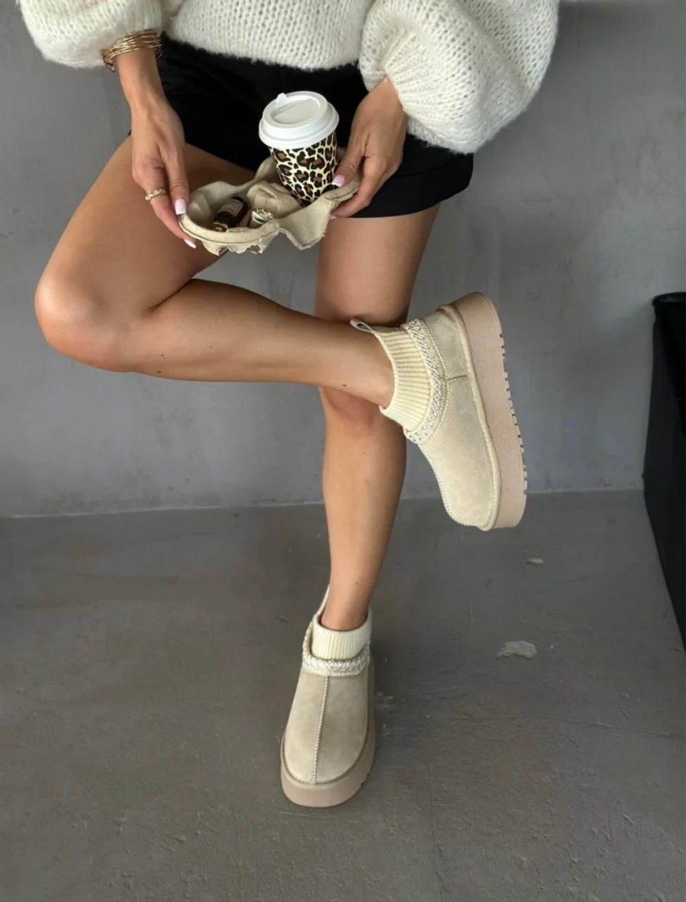 Угги короткие