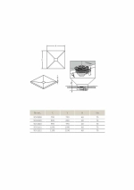 Душевая плита Radaway с компактным трапом 109x109