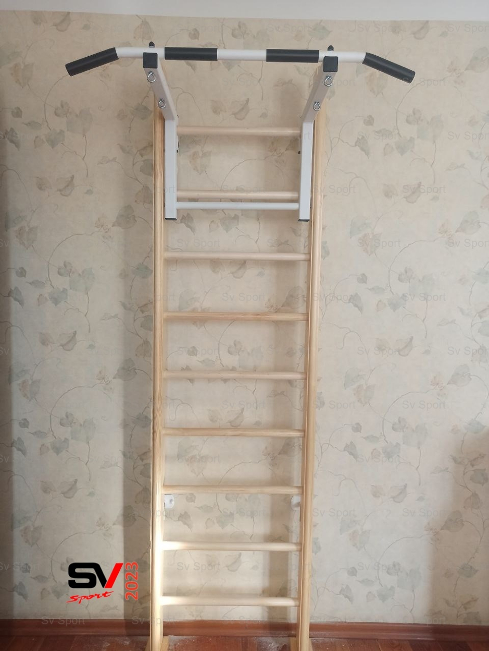 Монтаж шведской стенки Sv Sport в бетонные, кирпичные стены