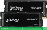 Оперативная память Kingston Fury Impact 32Gb DDR5 (KF560S38IBK2-32)