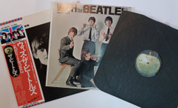 Винтажная виниловая пластинка LP The Beatles With The Beatles (Obi 1976)