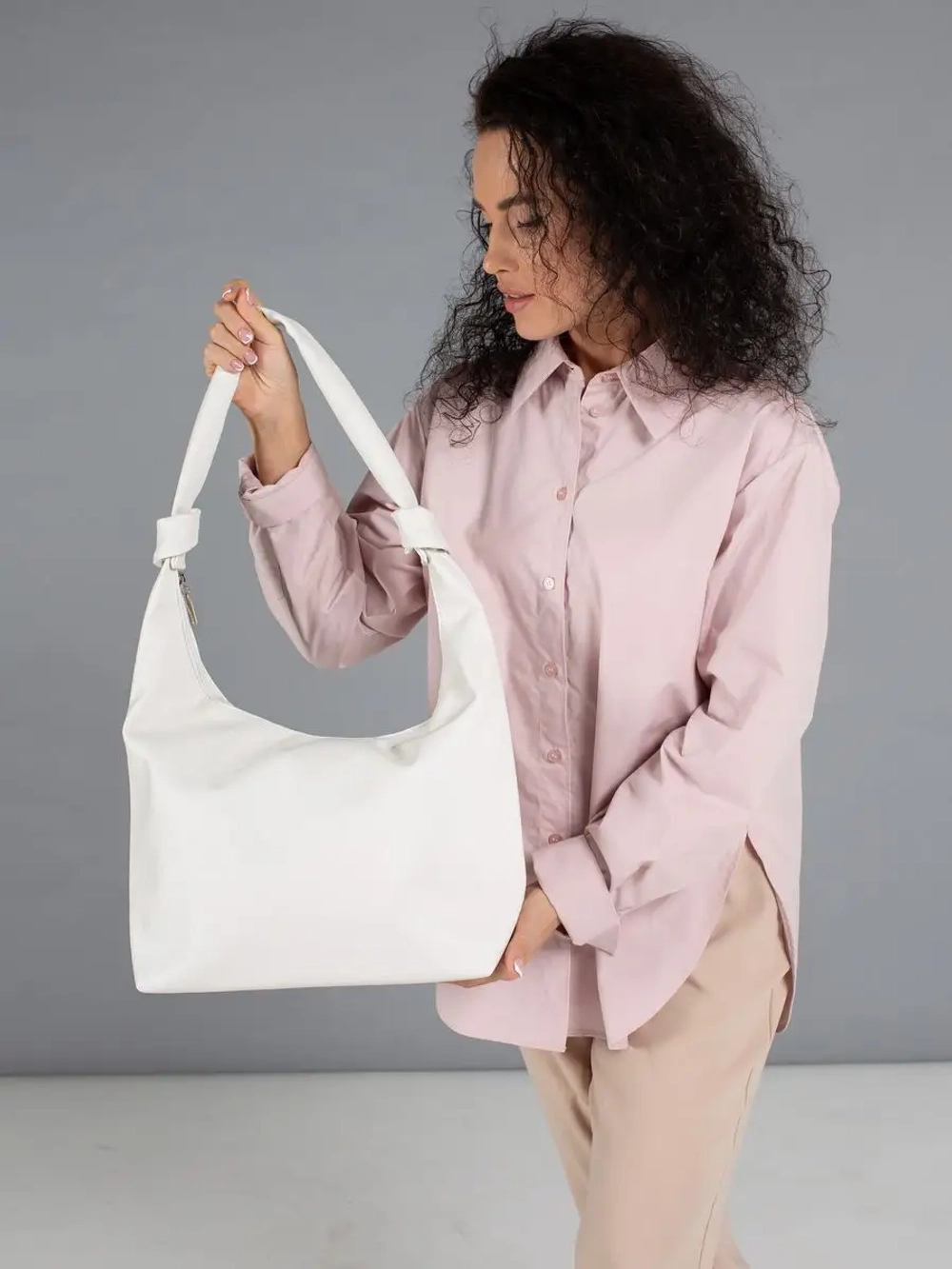 Сумка через плечо большая шоппер мешок спортивная