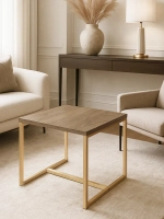 Компактный журнальный стол Куб - ЗД - ЛДСП в ПВХ