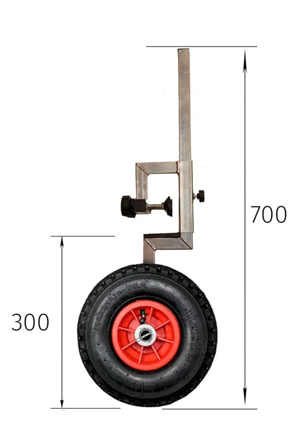 Транцевые колёса струбцинного типа в сумке