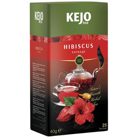 Чай Каркаде Kejo Hibiscus 25 пакетиков