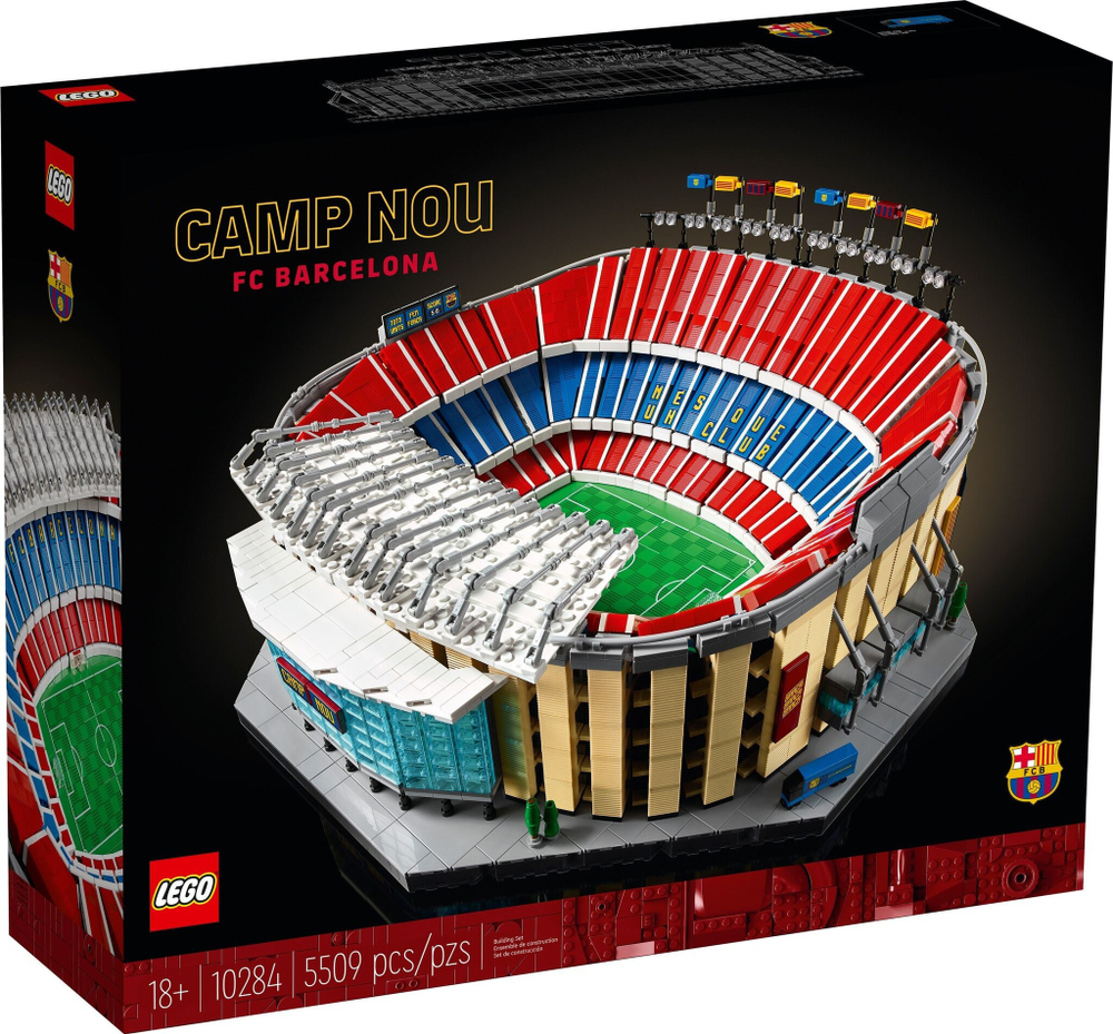 LEGO Creator Expert: Стадион Camp NOU FC Barcelona 10284 — Camp Nou - FC Barcelona — Лего Креатор Создатель Эксперт