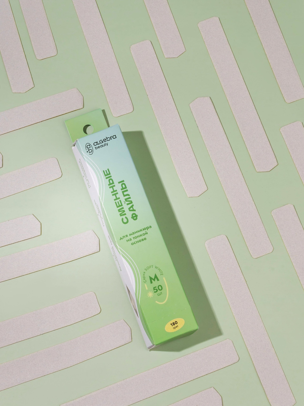 Сменные файлы на тонкой основе SOFT WHITE размер M