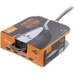 Сковорода «ENERGY» 3,7л, стеклянная крышка, 28*8,5см