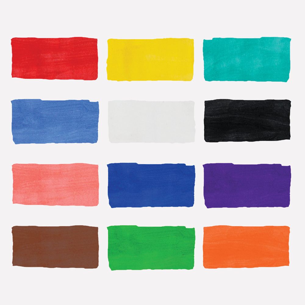 Гуашь Мульти-Пульти "Енот в сказке", 12 цветов, 10мл, картон