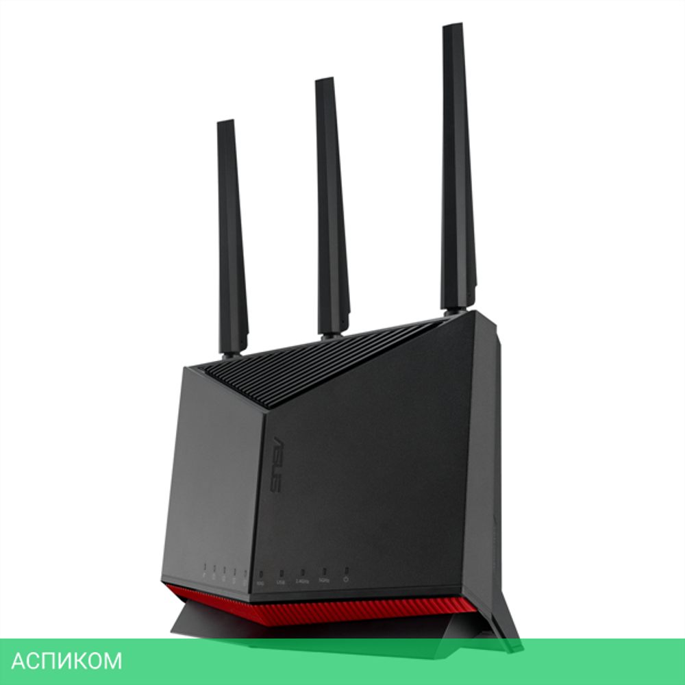 Роутер Asus RT-BE86U BE6800 черный