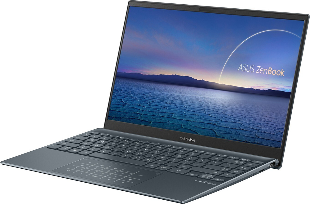 Ноутбук Asus Zenbook 13 UX325EA-KG299T Pine Grey Core i7-1165G7/8Gb/512Gb SSD/13,3; FHD IPS AG/WiFi/BT/Touchpad/Win10