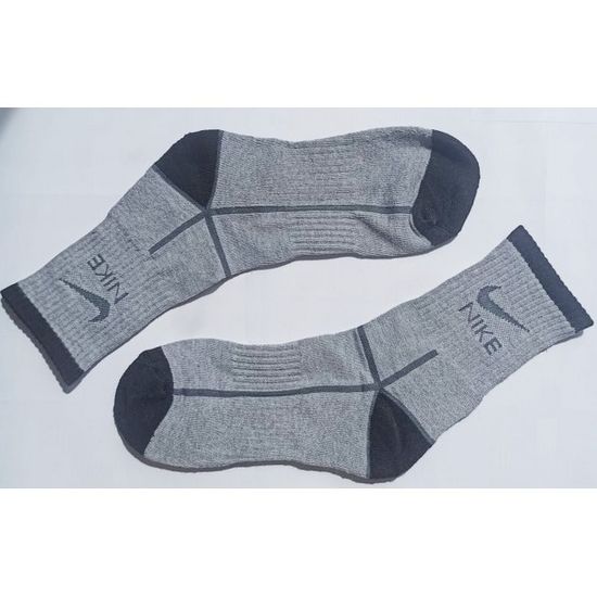 Мужские носки серые с черным Nike Fit спортивные