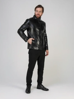 Кожаная куртка демисезонная