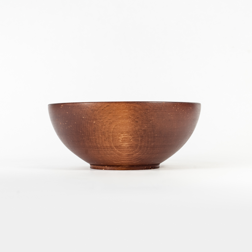 Деревянная глубокая тарелка Art of Siberia из сибирского кедра. T164