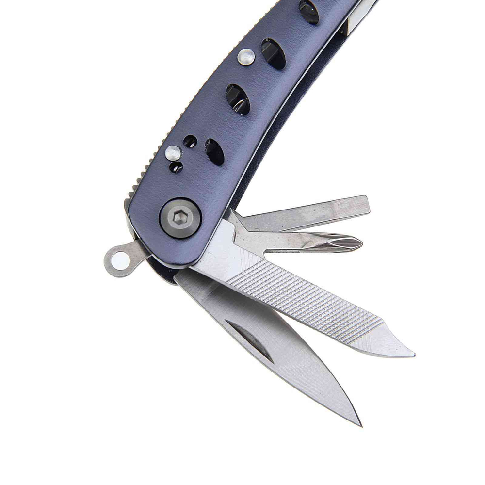 Мультитул Ganzo G2019S, 72 мм, 11 функций, нейлоновый чехол